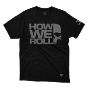 Fighters Choice - NPND Limited Edition How We Roll Skull - T-shirt