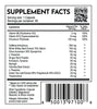 Supplement Facts information for Fighters Choice BURN weight loss supplement - 60 servings per bottle bottle label image