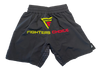 Fighters Choice - Fight Shorts Black & Yellow - NO VELCRO - Elastic Only