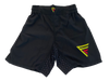 Fighters Choice - Fight Shorts Black & Yellow - NO VELCRO - Elastic Only