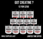GOT CREATINE ? -( 30 Servings Stronger Workouts & Faster Recovery )
